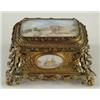 Image 1 : Lot #  624G.:  FABULOUS ORNAMENTAL GILT BRASS VICTORIAN CASKET.