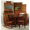 Image 1 : Lot #  625:  OUTSTANDING 9-PIECE COTTAGE PINE BEDROOM SET.