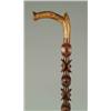 Image 1 : Lot #  634B.:  CANE: CARVED WOOD CANE.