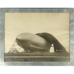 Lot #  646:  MARGARET BOURKE-WHITE (American, 1904-1971) U.S. AIRSHIP “AKRON”.