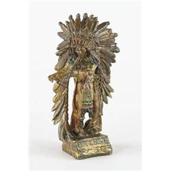 Lot #  657:  CARL KAUBA (Austrian, 1865-1922) “SHOT IN THE EYE”.