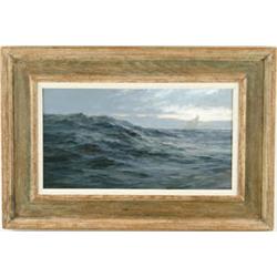 Lot #  711:  DONALD STONE (American, 1929-) “HOMEWARD BOUND”.