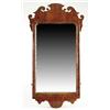 Image 1 : Lot #  750A.:  MAHOGANY CHIPPENDALE MIRROR.