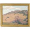 Image 1 : Lot #  758:  ANDREW T. SCHWARTZ (American, 1867-1942) EARLY SPRING HILLSIDE LANDSCAPE.