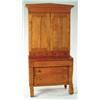 Image 1 : Lot #  760:  TWO PART EMPIRE BIRCH SECRETARY.