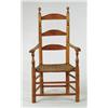 Image 1 : Lot #  780:  EARLY LADDERBACK ARMCHAIR.