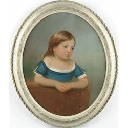 Lot #  783:  FRANCIS ALEXANDER (American, 1800-1881) PORTRAIT OF PARKER C. CHANDLER.