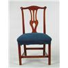 Image 1 : Lot #  786:  MAHOGANY CHIPPENDALE SIDE CHAIR.