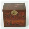 Image 1 : Lot #  799:  ORIENTAL DECORATED ANTIQUE BOX.