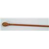 Image 1 : Lot #  813:  CANE: WOODEN KNOB CANE.