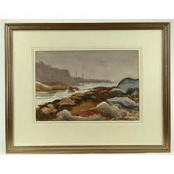 Lot #  852B.:  WILLIAM J. DOW (American, 1891-1973) PEGGY’S COVE.