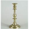 Image 1 : Lot #  881:  HEAVY BRASS CANDLESTICK.
