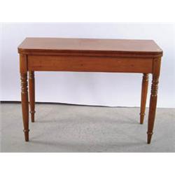 Lot #  918:  SHERATON CARD TABLE.