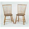 Image 1 : Lot #  931:  PAIR OF WINDSOR SIDE CHAIRS.
