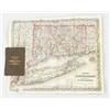 Image 1 : Lot #  946:  POCKET MAP OF CONNECTICUT.