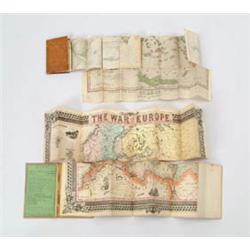 Lot #  947:  TWO EUROPEAN POCKET MAPS.