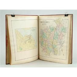 Lot #  948:  BOOK: STATE ATLAS OF MAINE BY J. H. STUART & CO. 1902-03.