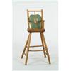 Image 1 : Lot #  970:  CHILD’S WINDSOR STYLE HIGH CHAIR.