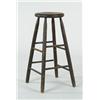 Image 1 : Lot #  1000:  TALL WINDSOR STYLE STOOL SIGNED H. WILLIS.