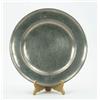Image 1 : Lot #  1015:  CONTINENTAL PEWTER CHARGER.