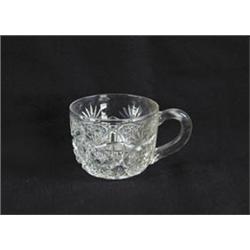 Lot #  1040:  TEN CUT GLASS PUNCH CUPS.
