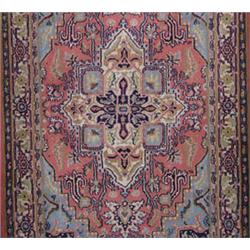 Lot #  1082:  SMALL SCATTER SIZE ORIENTAL RUG.