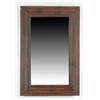 Image 1 : Lot #  1104:  EMPIRE OGEE MAHOGANY RECTANGULAR MIRROR.