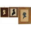 Image 1 : Lot #  1107:  THREE SILHOUETTES.