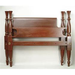 Lot #  1133:  FOUR POST ANTIQUE STYLE BED.