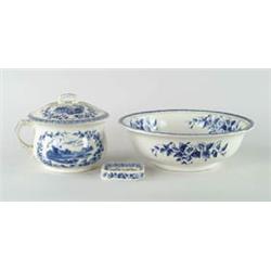 Lot #  1137:  SIX PIECE PARTIAL WASH BOWL SET.