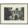 Image 1 : Lot #  1173:  UNSIGNED (20th Century) REFLECTING POOL.