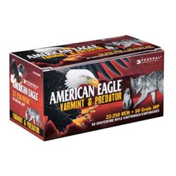 FED AM EAGLE V& P 22-250 50GR 50/250 Rounds