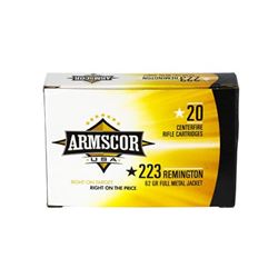 ARMSCOR 223REM 62GR FMJ - 500 Rounds