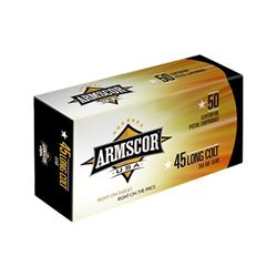 ARMSCOR 45LC 255GR LEAD - 250 Rounds
