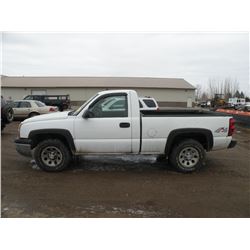2006 Chev 1500 4x4 -PRIOR SALVAGE SN#-3GCEK14V76G217934