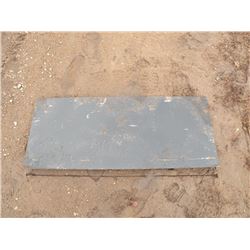 Tool plate for skidloader -New