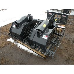 Stout 72" heavy duty rock grapple -New