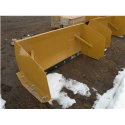 6ft snow pusher w/steel cutting edge -New