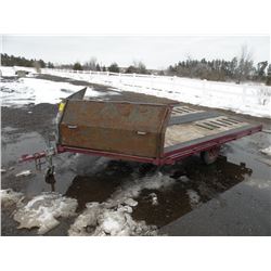 1995 Homemade 2 plc trailer Perm reg#-AAYX150