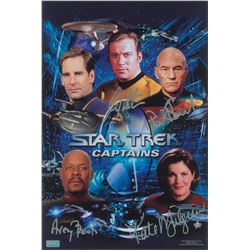 Star Trek Captains Signed Photograph