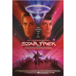 Star Trek V: The Final Frontier Signed Poster