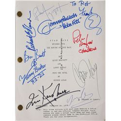 The Empire Strikes Back Signed Script