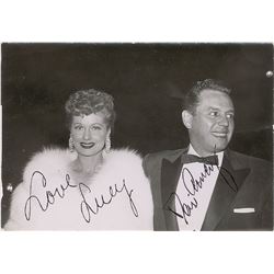 Lucille Ball and Desi Arnaz