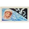 Image 1 : Alexei Leonov and Valentina Tereshkova Signed Print
