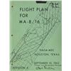 Image 1 : Gene Kranz's Signed Mercury Flight Plan
