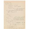 Image 1 : Deke Slayton's Handwritten Papers from USAF Flight School