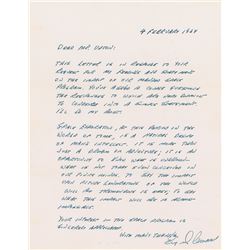 Gene Cernan 1964 Autograph Letter Signed