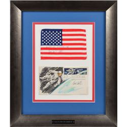 Gemini 4 Flown Flag