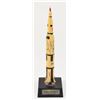 Image 1 : Apollo/Saturn V Signed Rocket Model