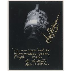 Apollo 13 Mission Control Signed Photograph